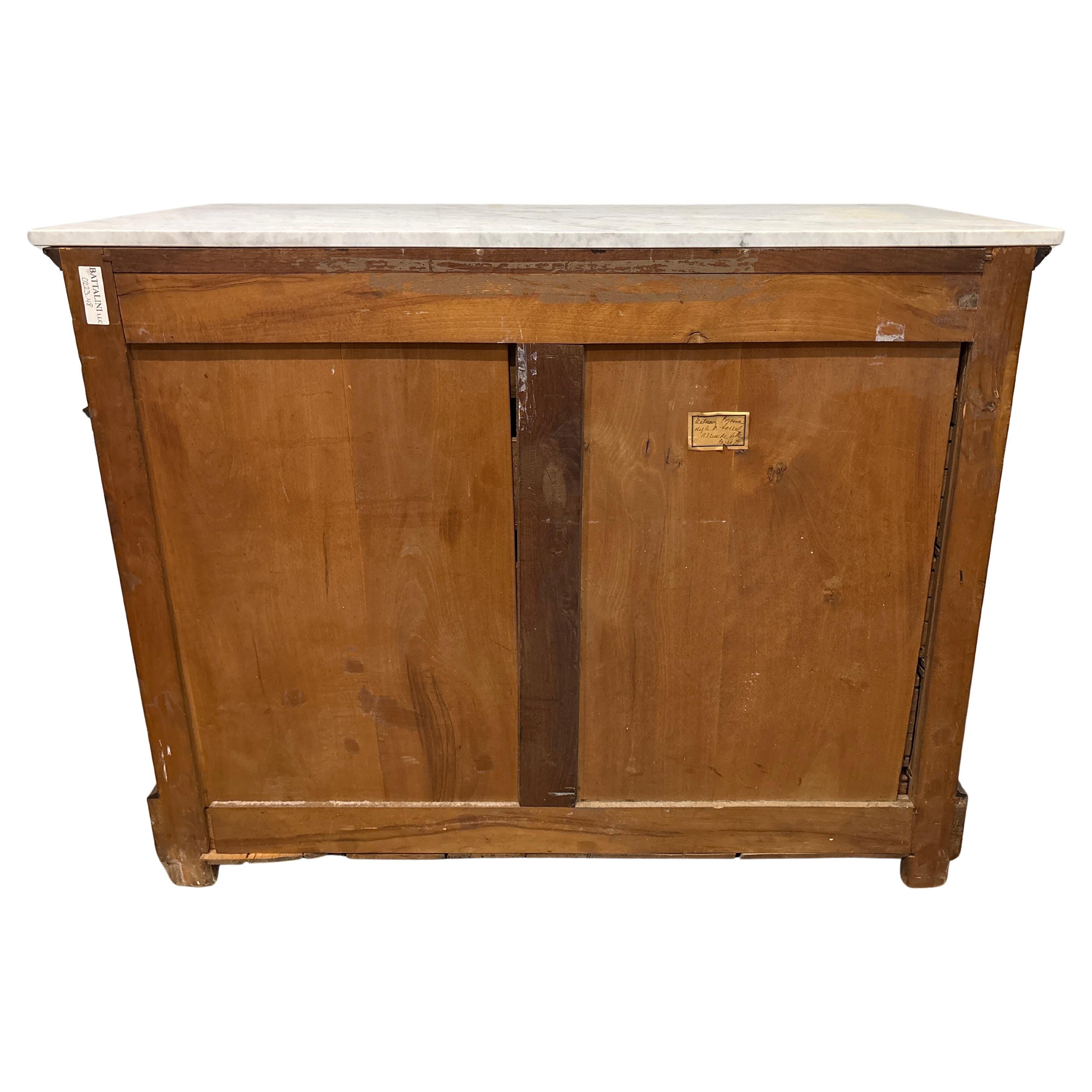Commode francese del XIX secolo Scriban in vendita 3