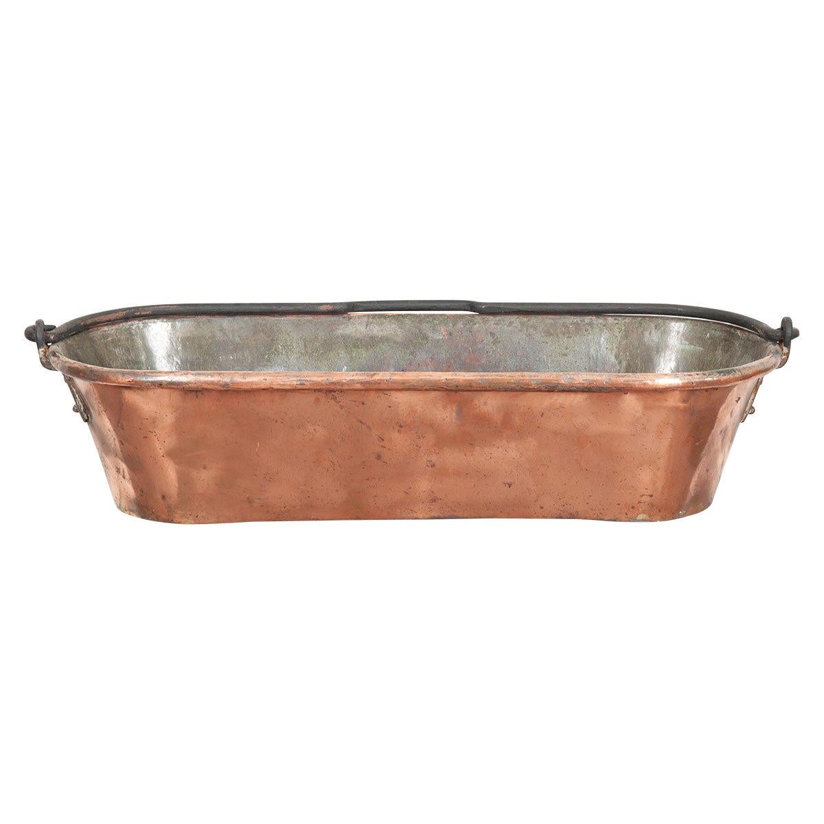 French 19th Century Copper Fish Kettle at 1stDibs