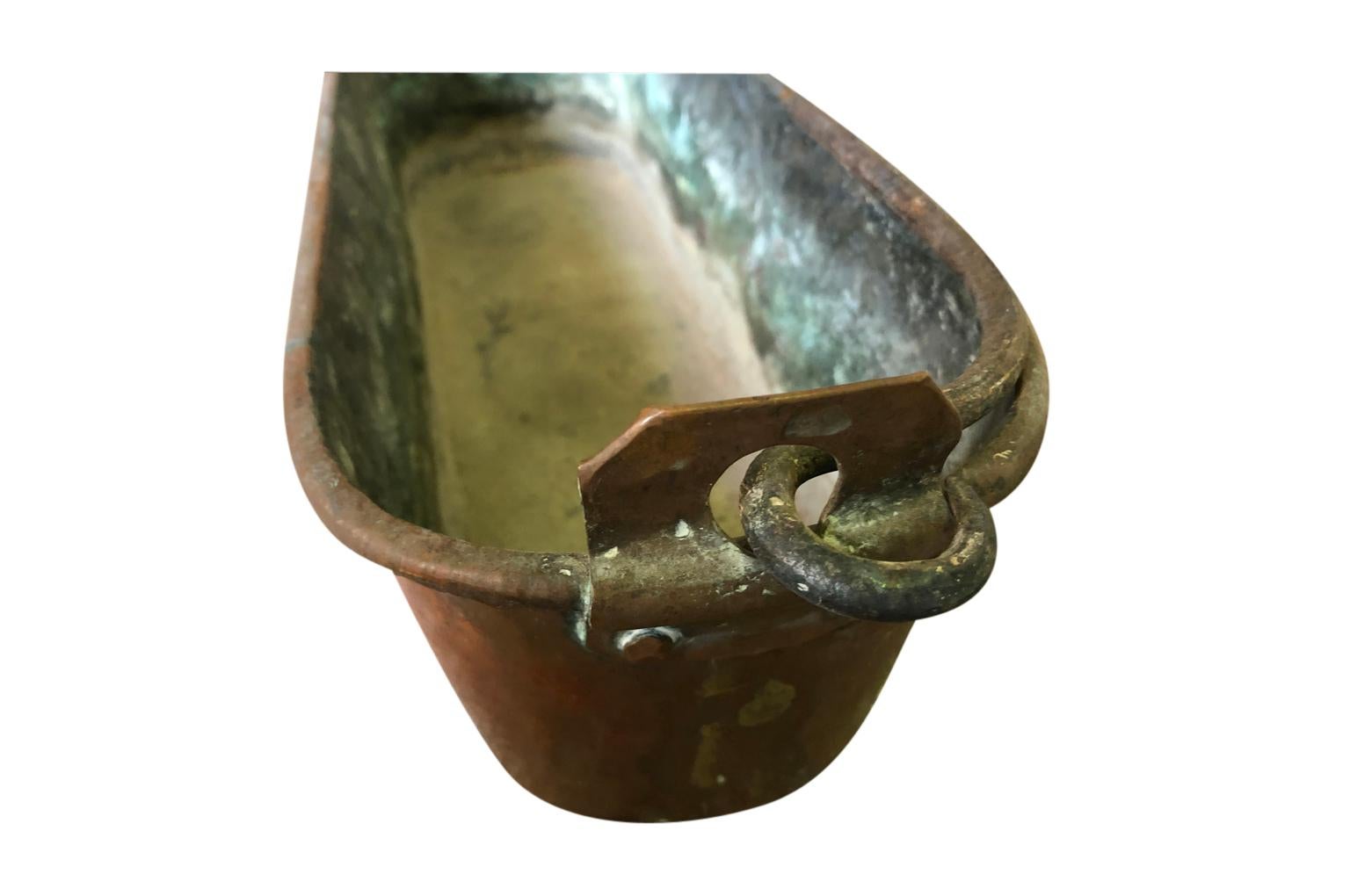 French 19th Century Copper Fish Pan For Sale 1