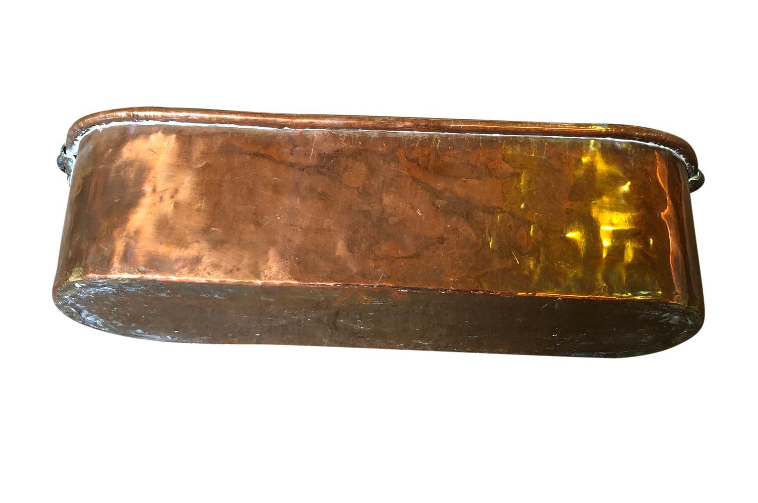 French 19th Century Copper Fish Pan For Sale 2