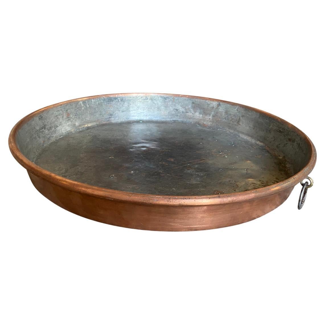 French, 19th Century Copper Pan