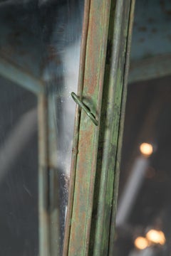 French 19th Century Copper & Tole Verdegris Lantern