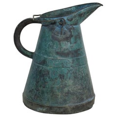 Antique French 19th Century Copper Water Jug