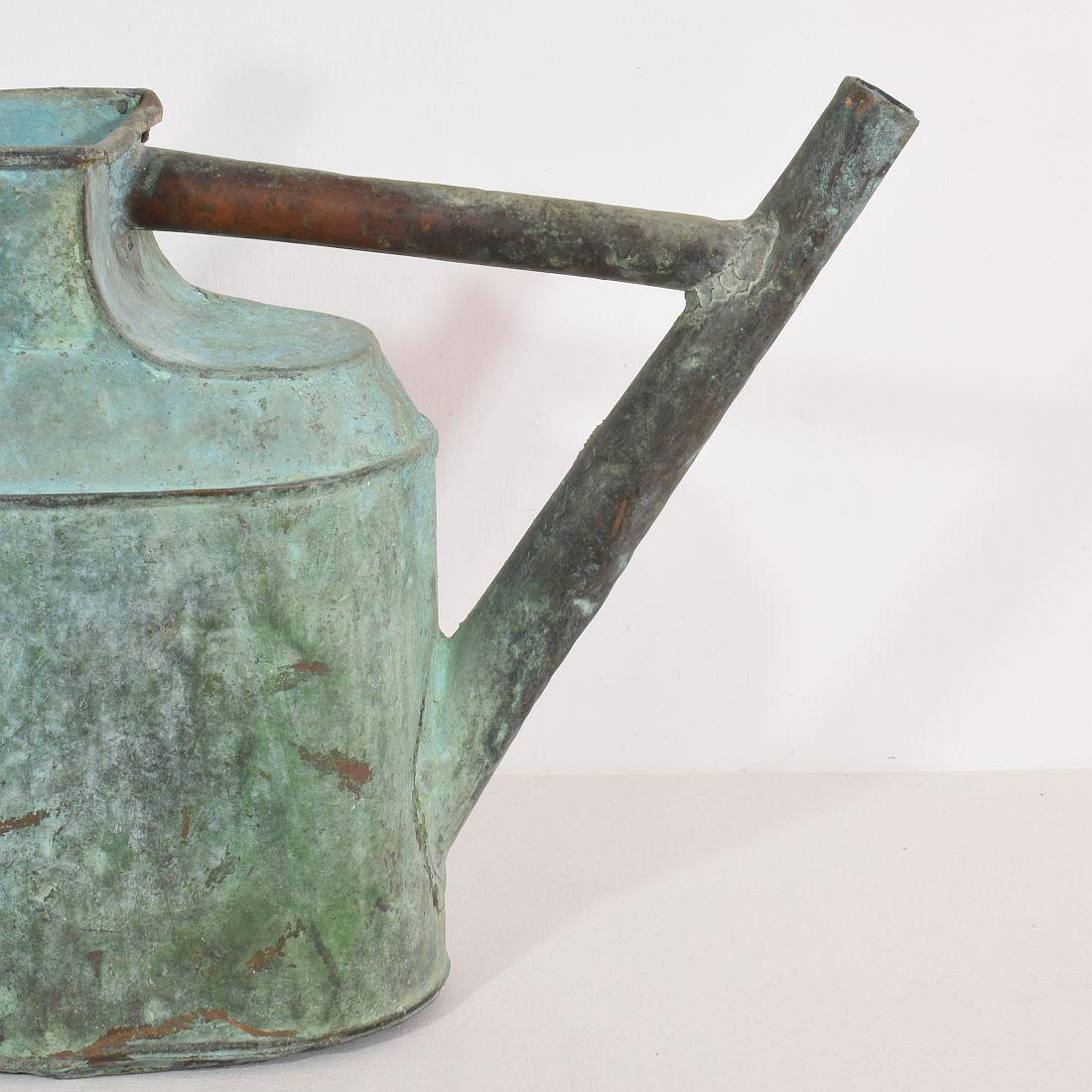 French 19th Century Copper Watering Can 7