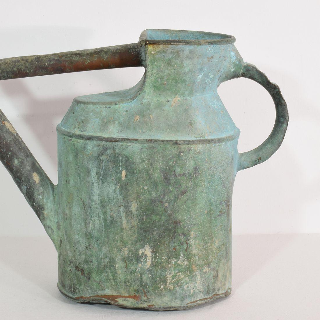 French 19th Century Copper Watering Can 8