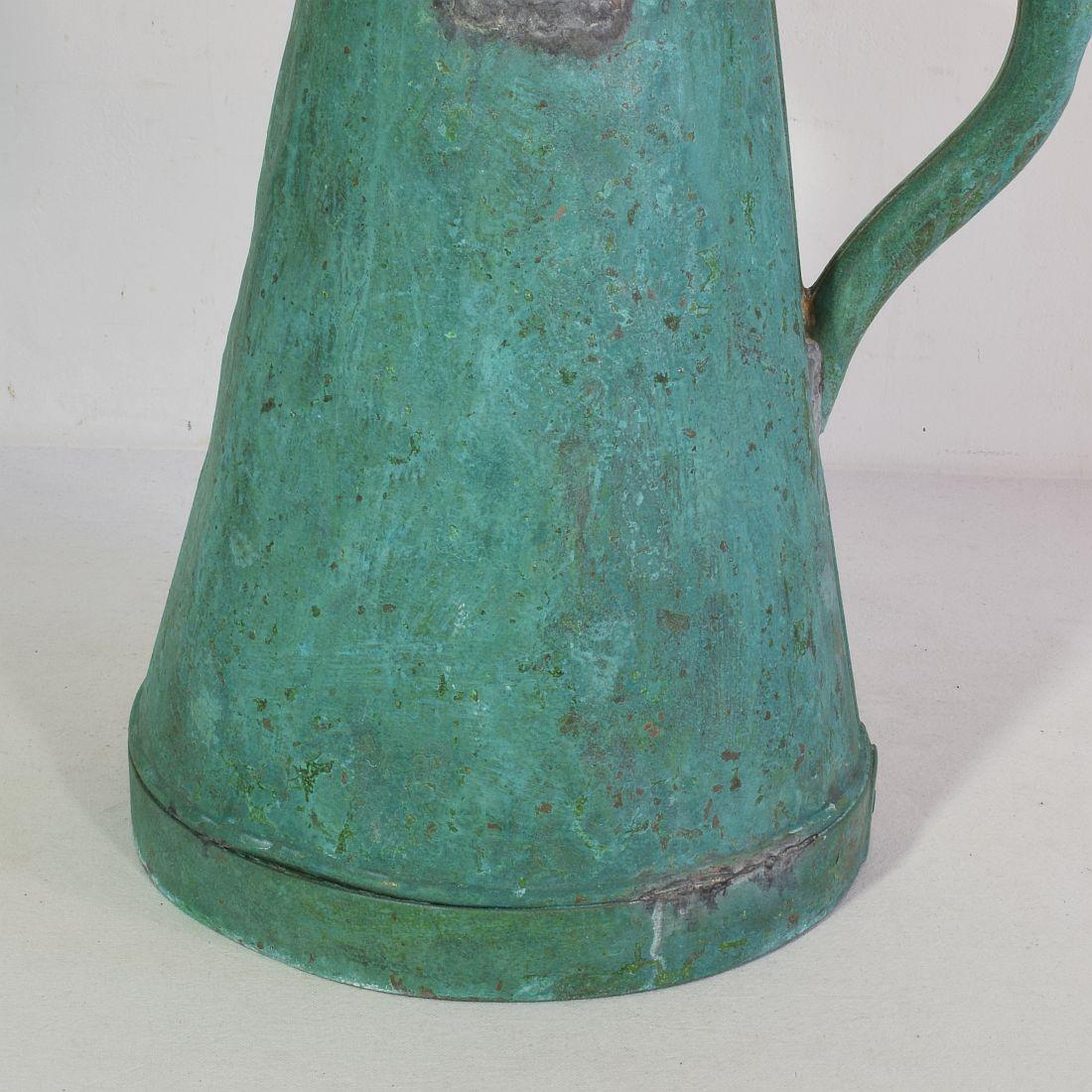 French 19th Century Copper Watering Can 8