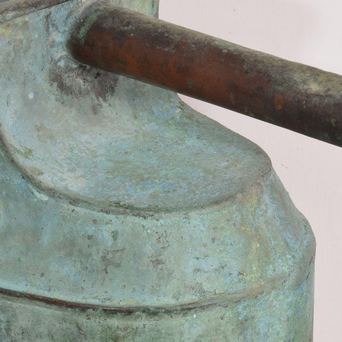 French 19th Century Copper Watering Can 13