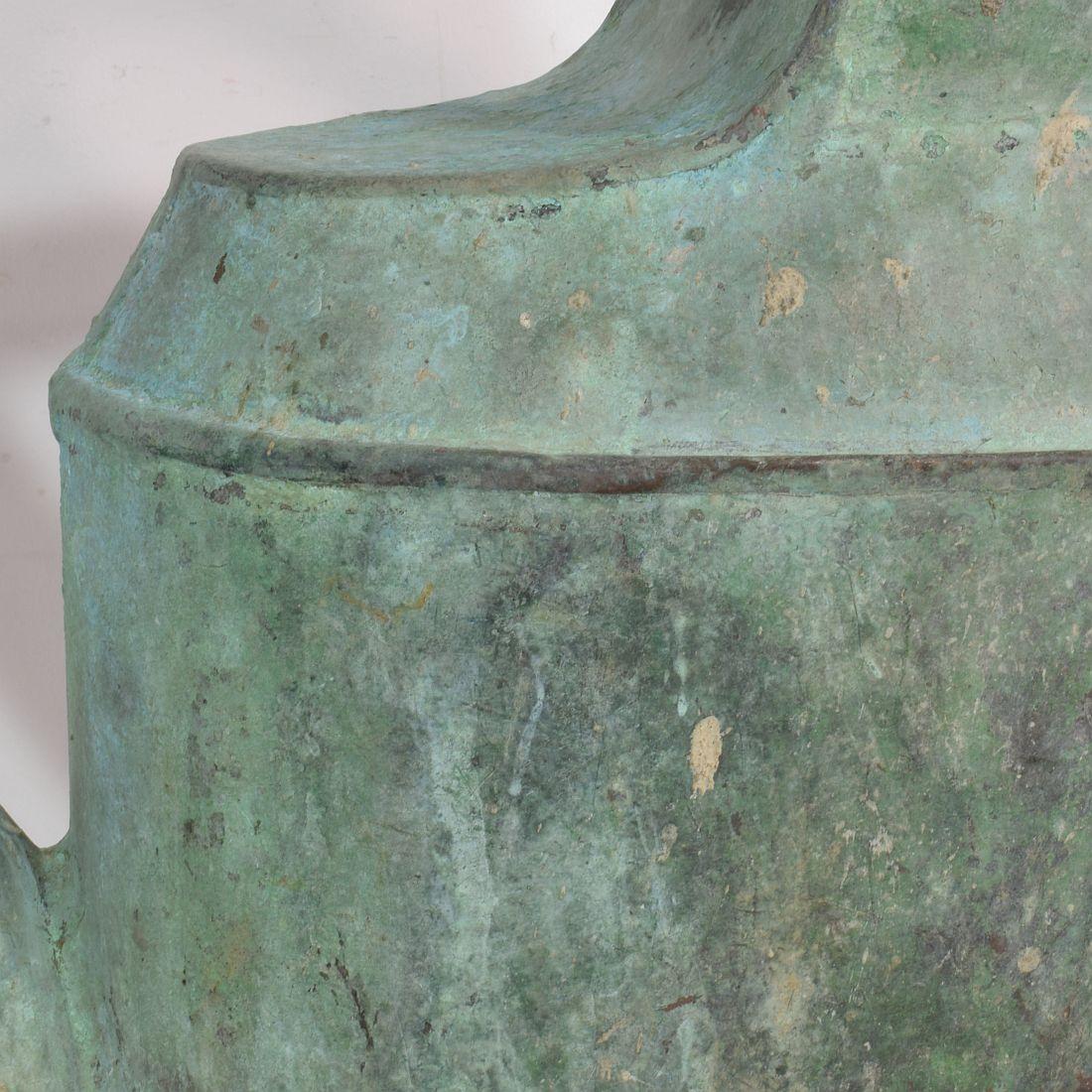 French 19th Century Copper Watering Can 14