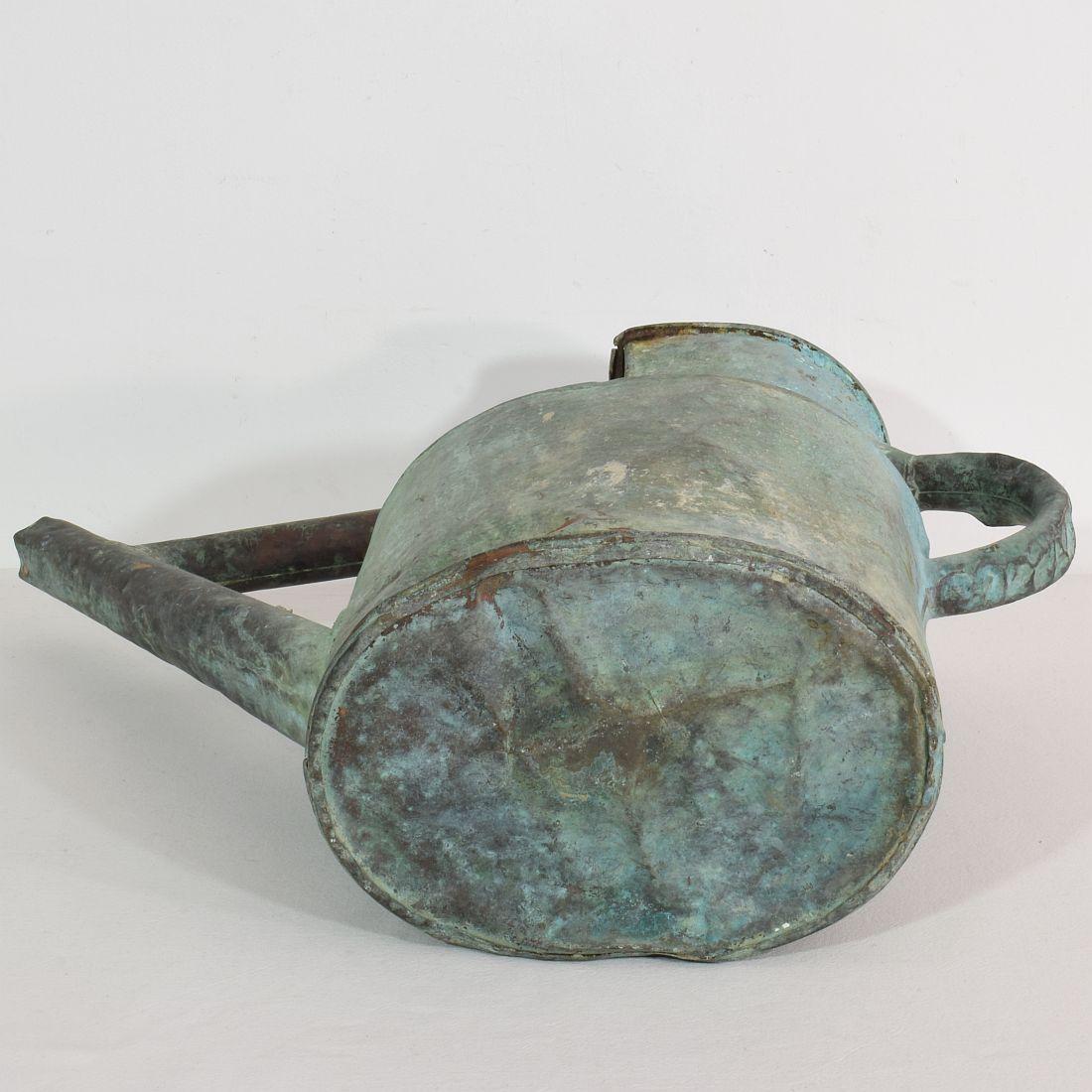 French 19th Century Copper Watering Can 17