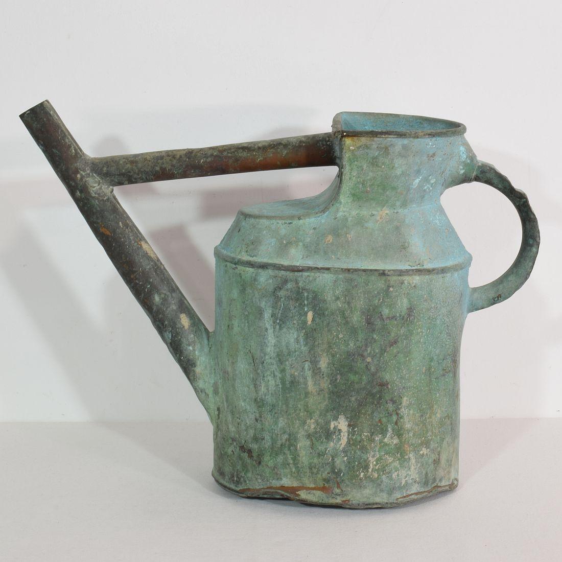 French 19th Century Copper Watering Can 2