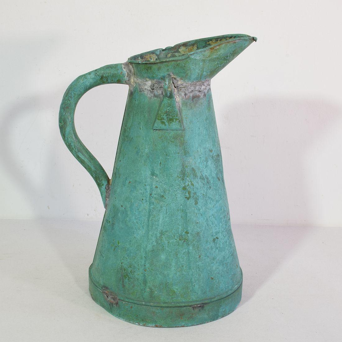 French 19th Century Copper Watering Can 2