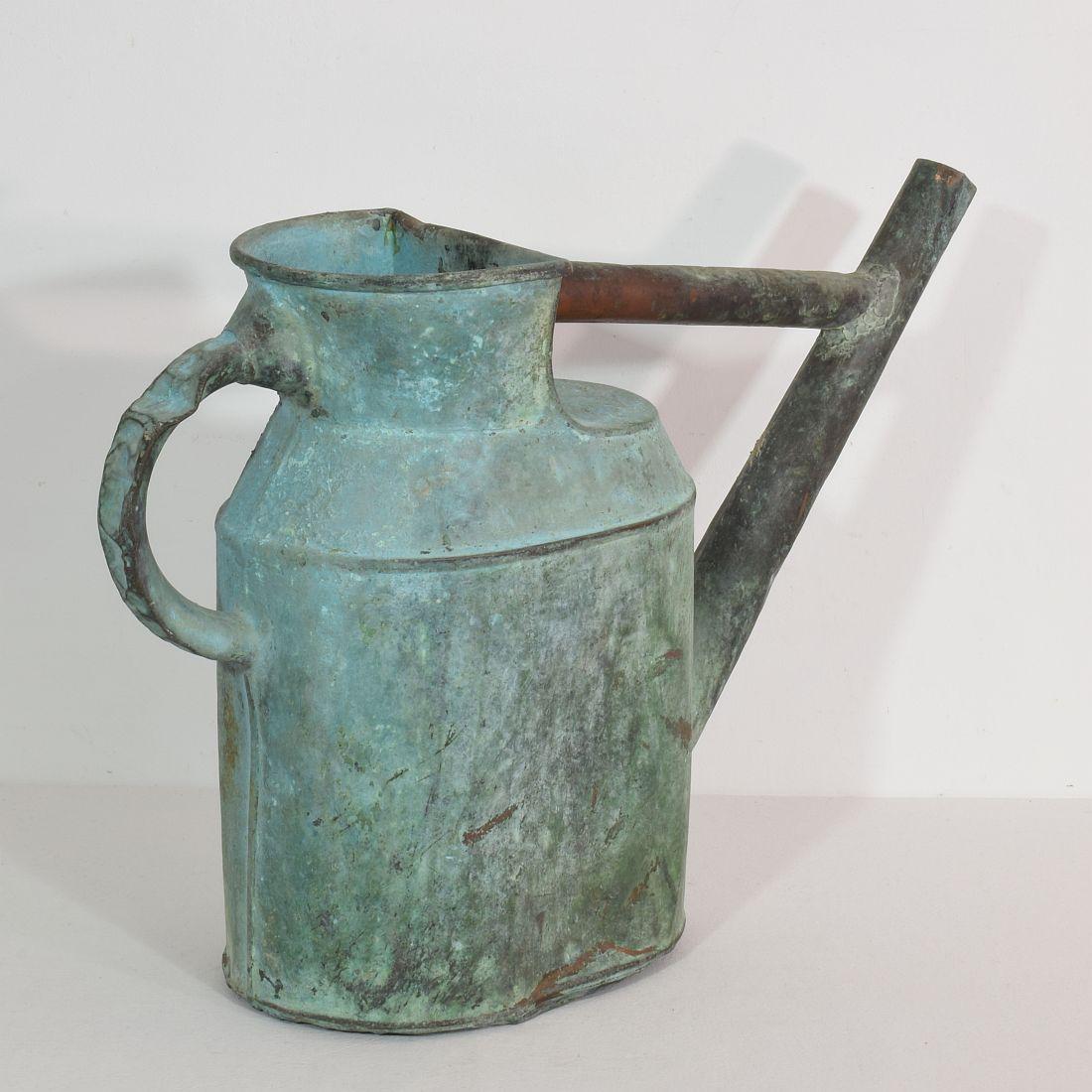 French 19th Century Copper Watering Can 5