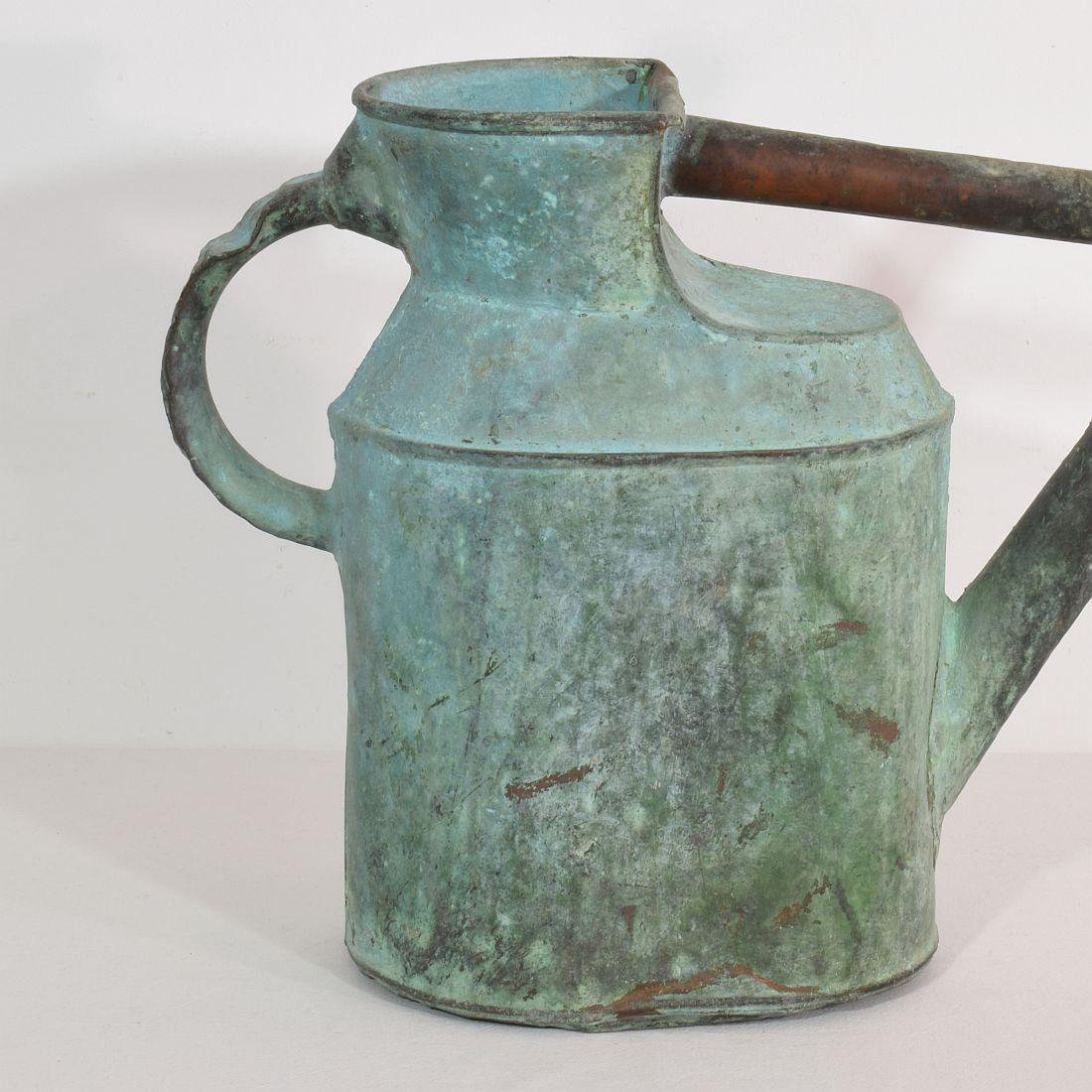 French 19th Century Copper Watering Can 6