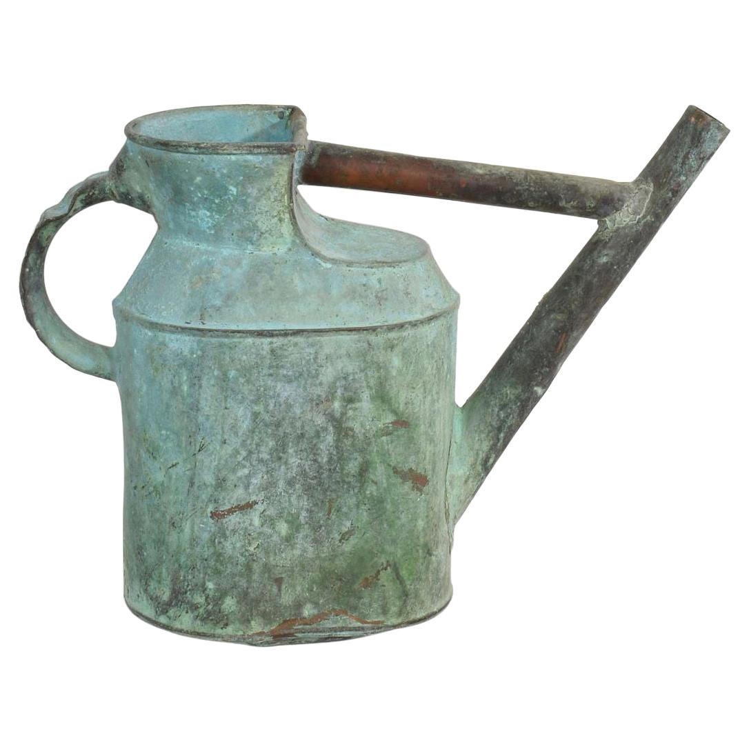 French 19th Century Copper Watering Can