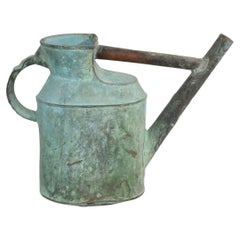 Antique French 19th Century Copper Watering Can