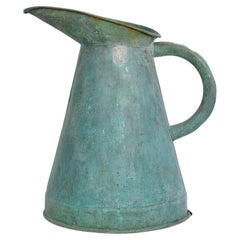 French 19th Century Copper Watering Can