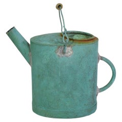 Canne à eau française en cuivre du 19ème siècle