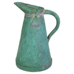Antique French 19th Century Copper Watering Can