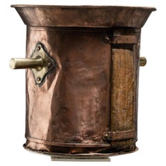Französisches Kupfer-Weinmaß des 19. Jahrhunderts (Demi Hectolitre – 50 Litres)