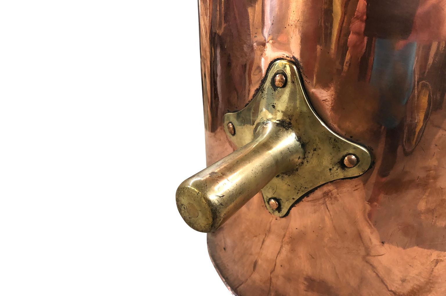 French 19th Century Copper Wine Measure 2