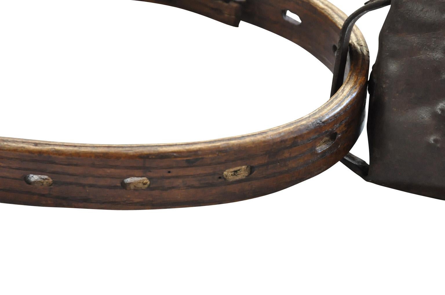 Französisch 19. Jahrhundert Kuhglocke (Metall) im Angebot