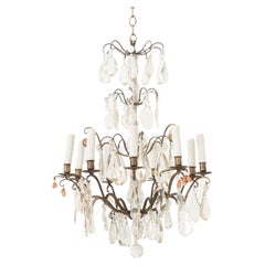 Antique French 19th Century Crystal Chandelier