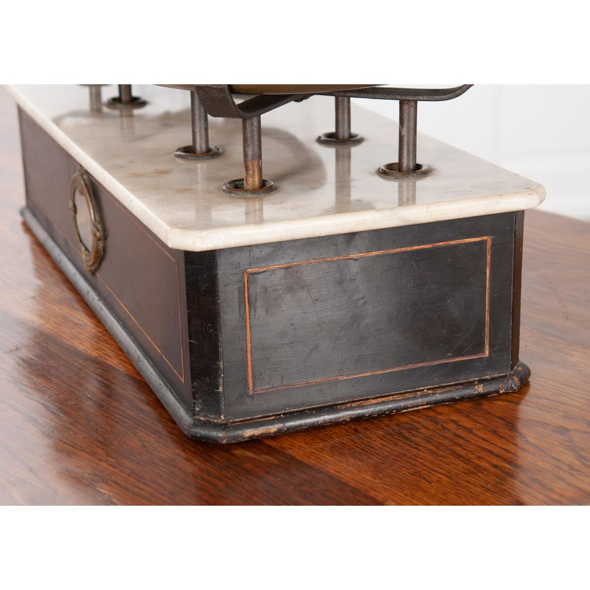 Ebony French 19th Century Culinary Scale