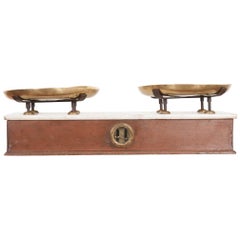 Used French 19th Century Culinary Scale from Lyon