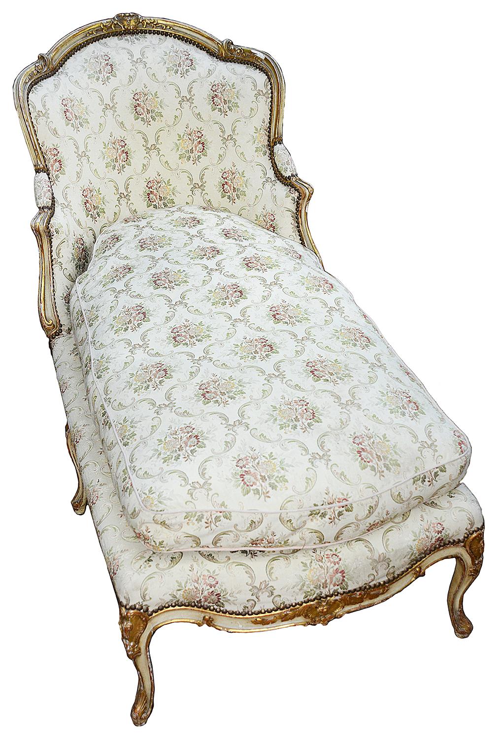 Louis XVI French 19th Century Daybed, circa 1860
