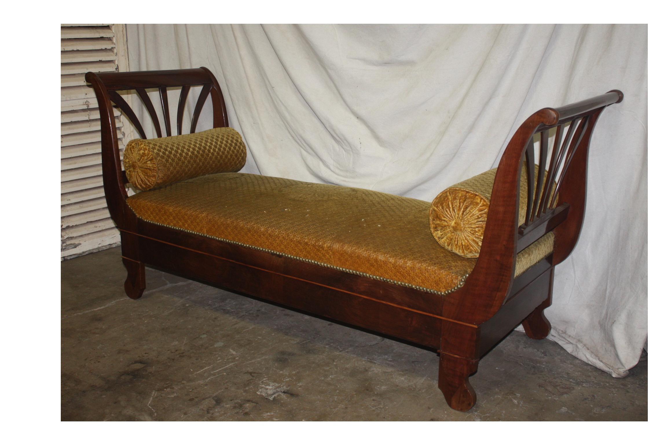 Restauration French 19th Century Daybed