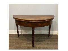 French 19th Century Demi-Lune or round table