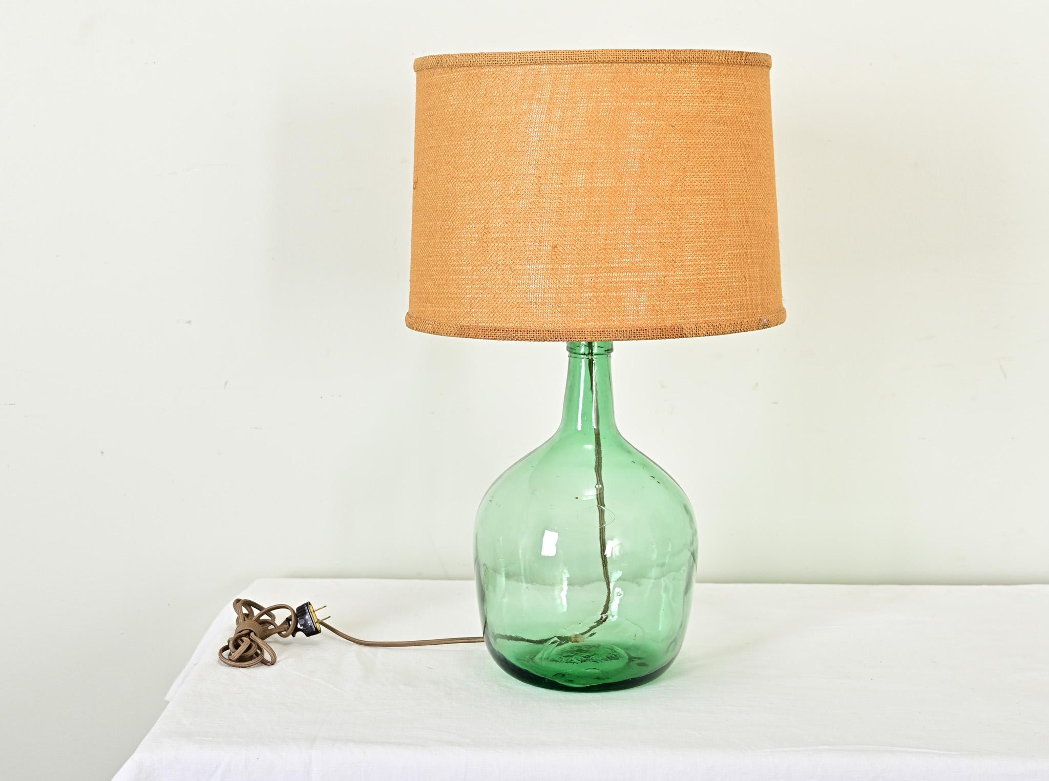 Other French 19th Century Demijohn Table Lamp