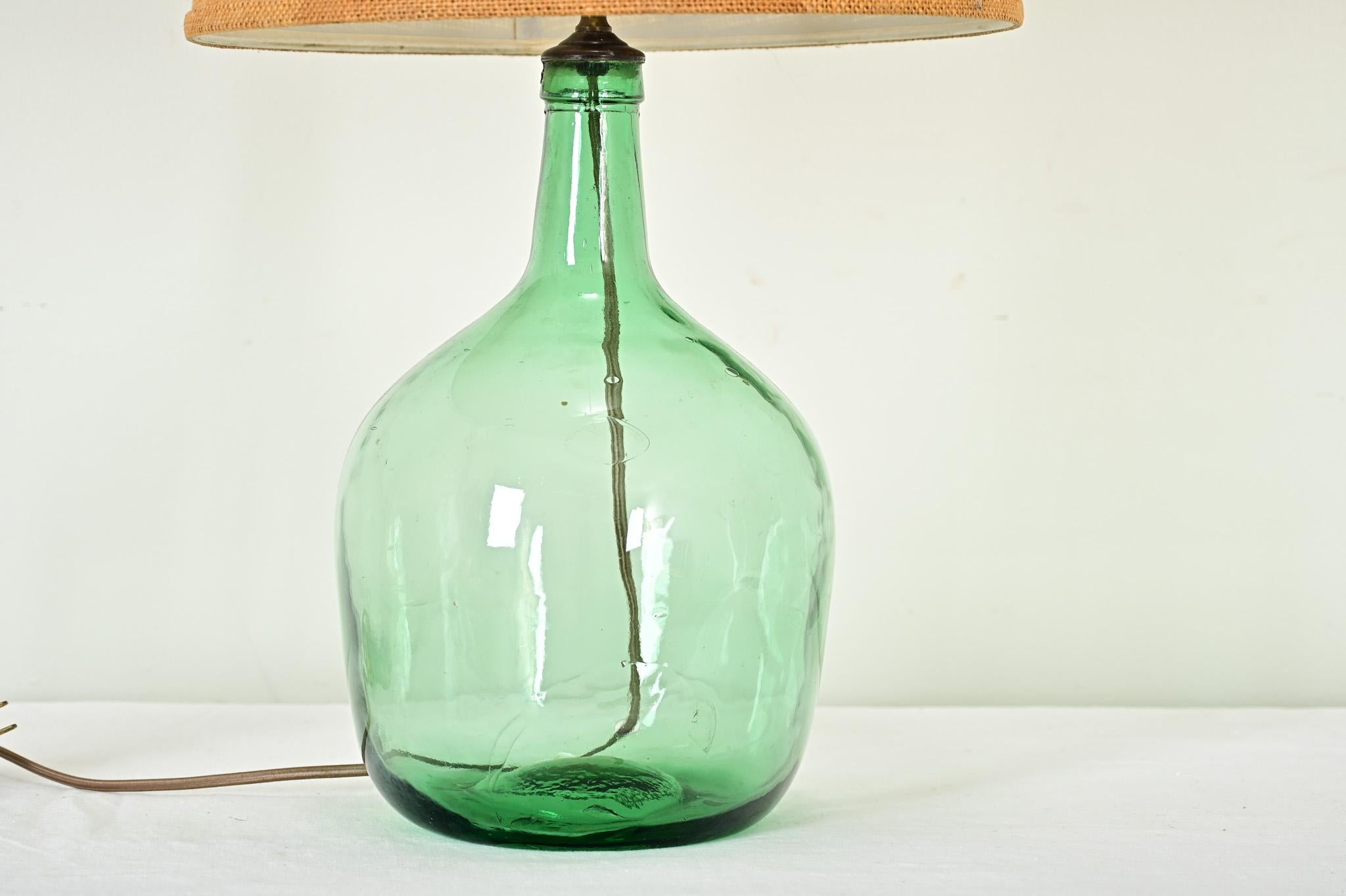 Other French 19th Century Demijohn Table Lamp