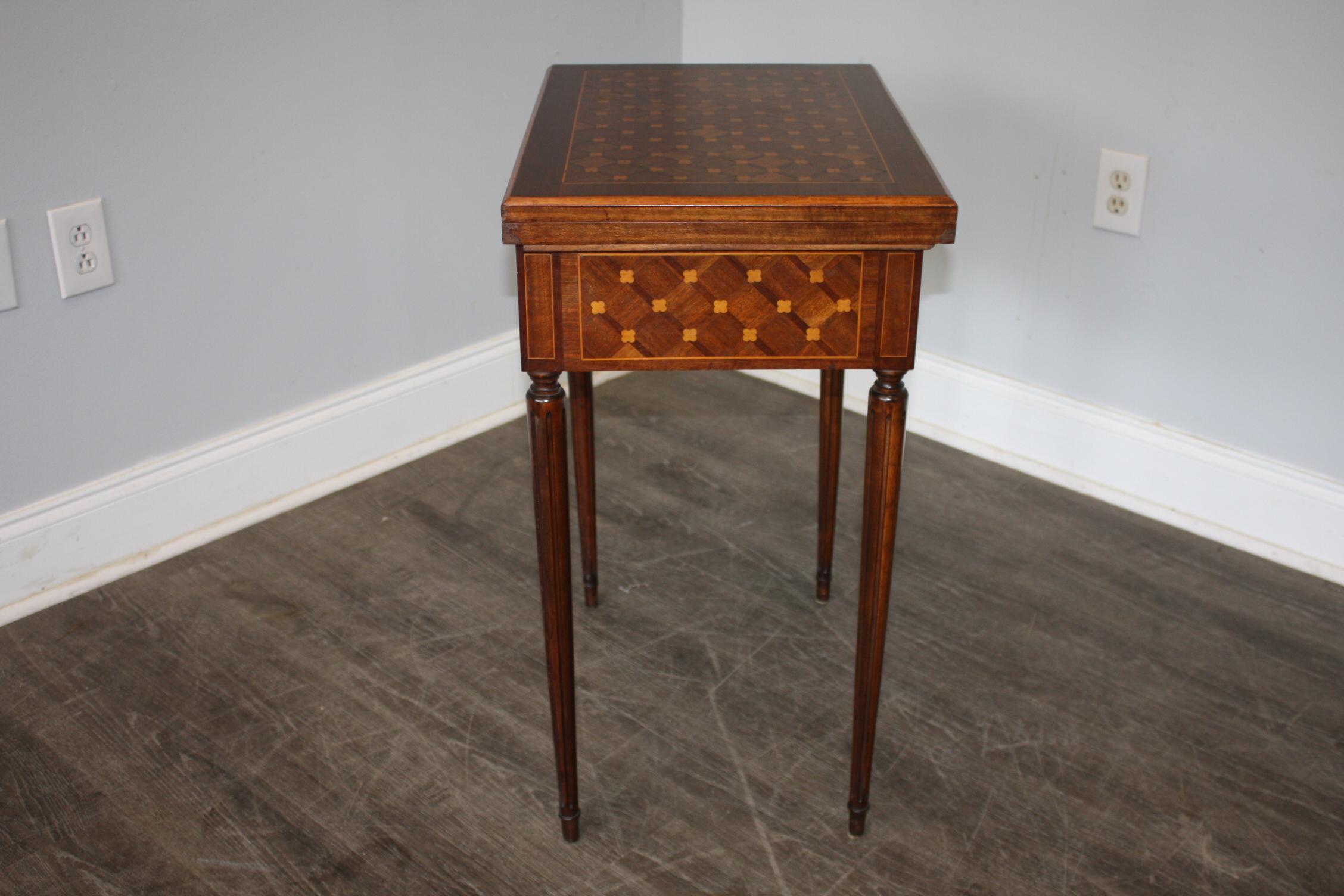 Fruitwood French 19th Century Desk and Game table For Sale