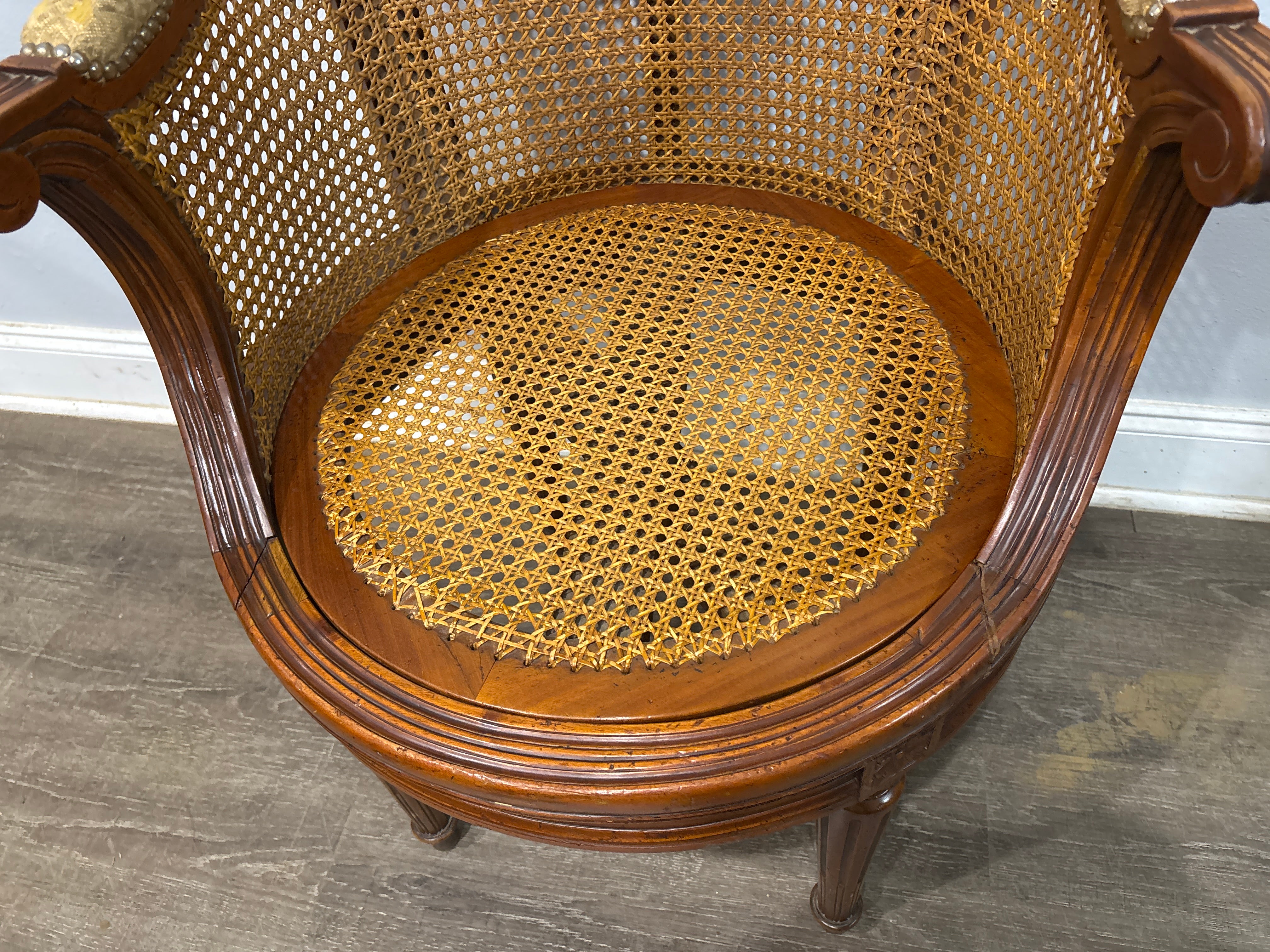 Francese Sedia da scrivania francese del XIX secolo in vendita