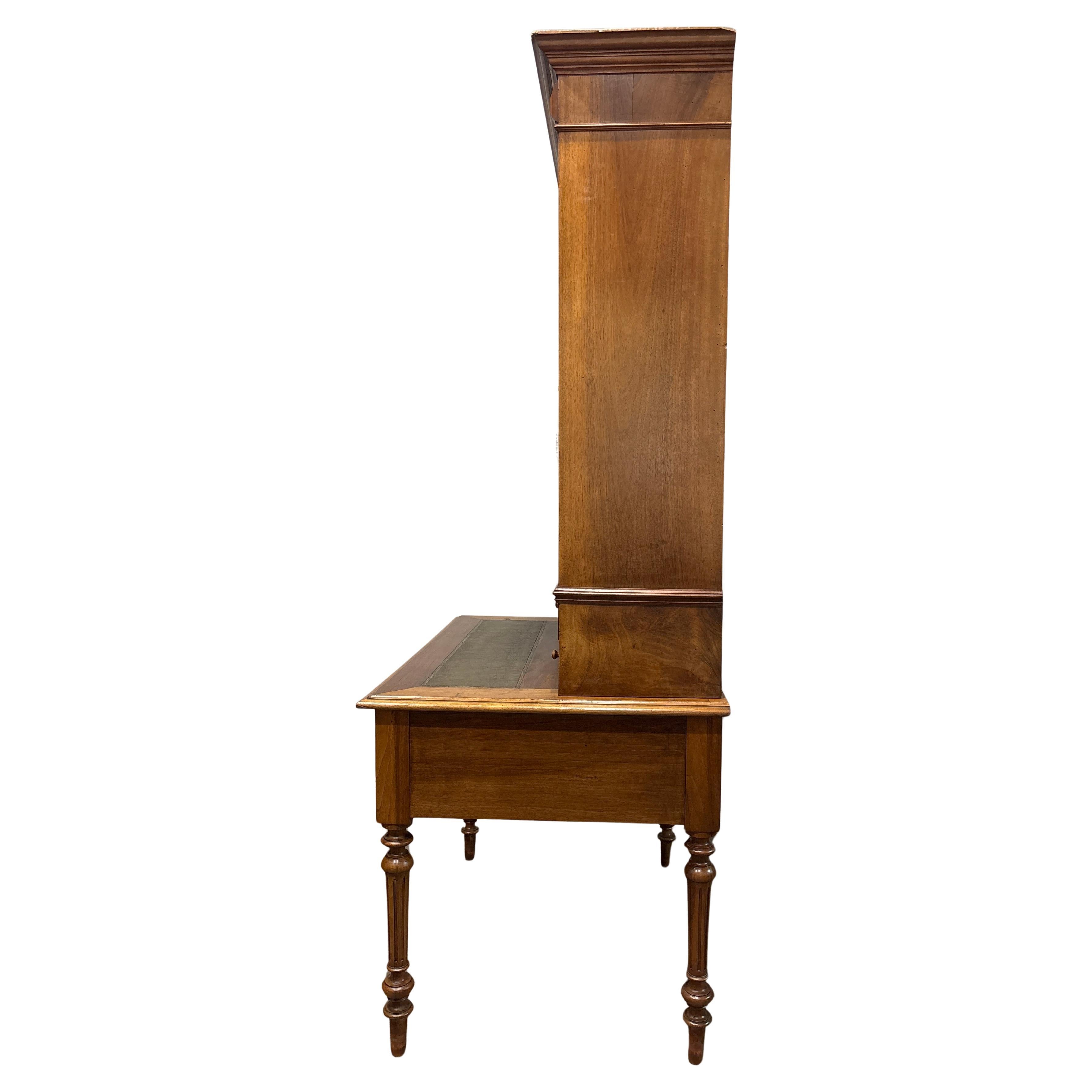 Französische Schreibtisch-Vitrine des 19. im Angebot 6