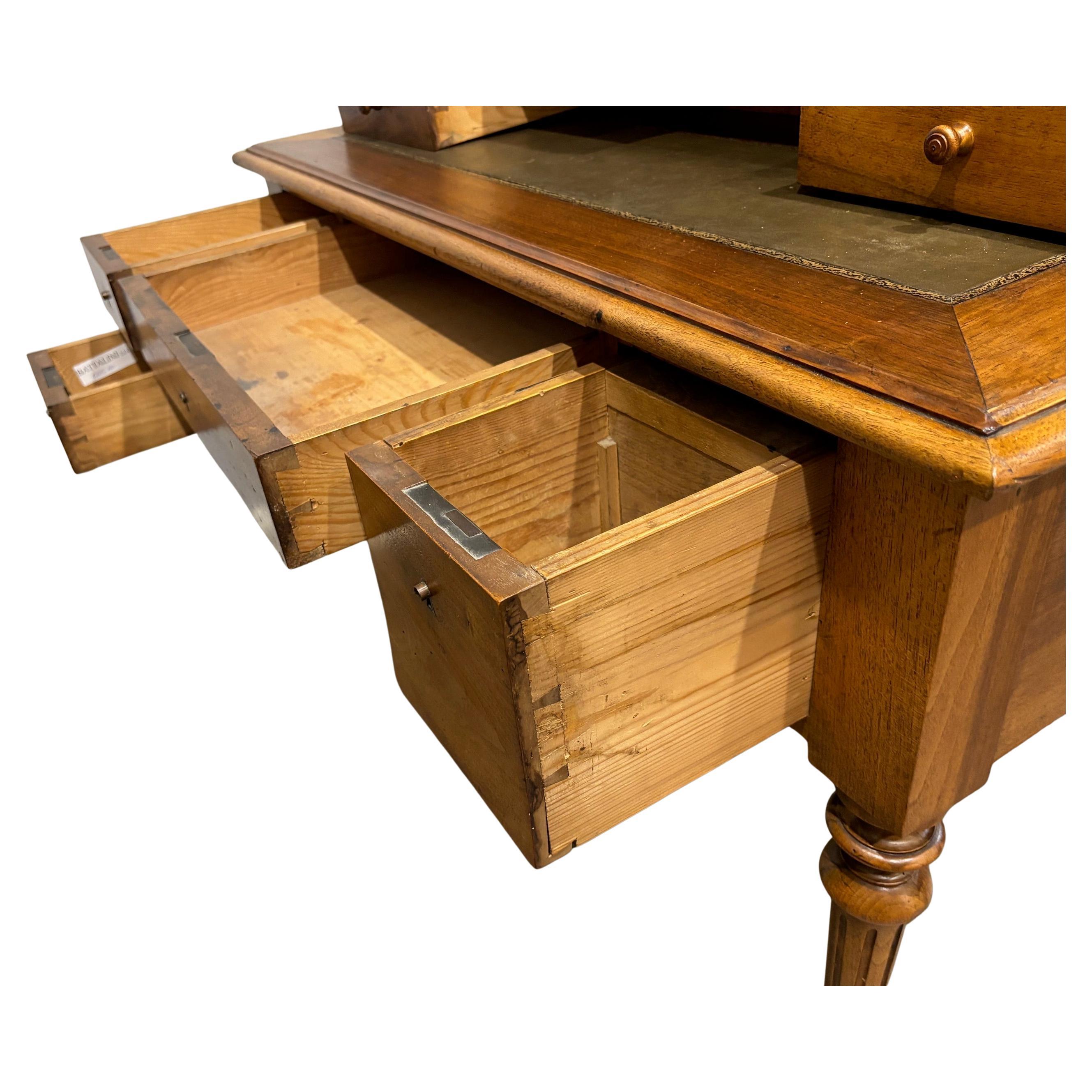 Französische Schreibtisch-Vitrine des 19. im Angebot 3