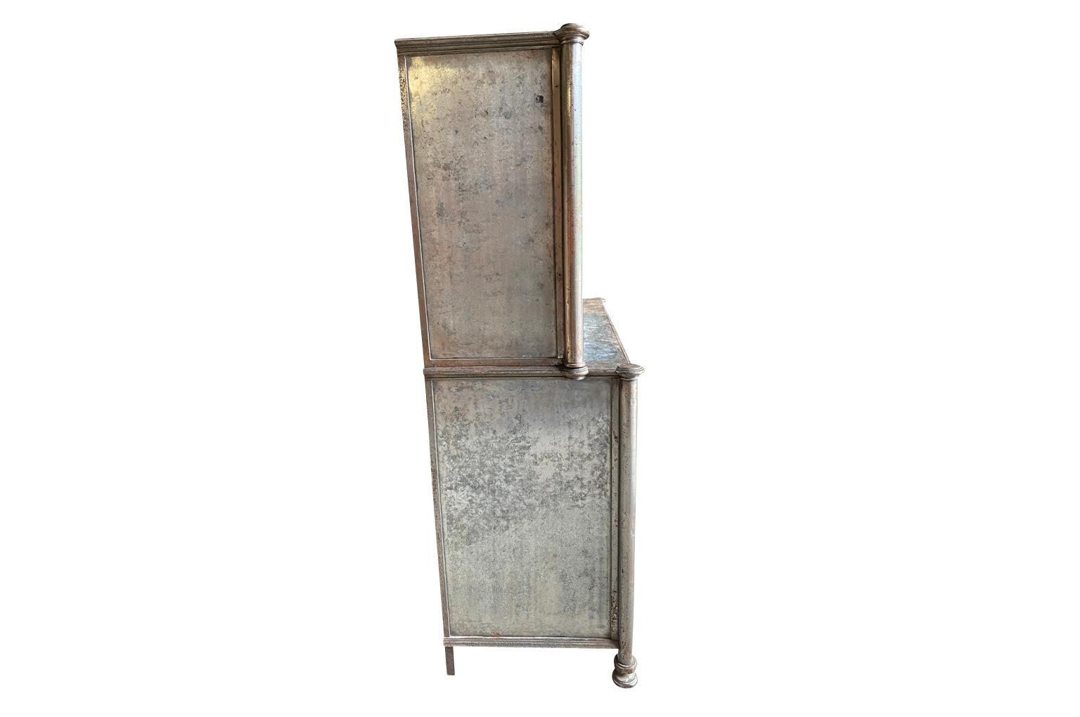 French 19th Century Deux Corps Cabinet In Good Condition For Sale In Atlanta, GA