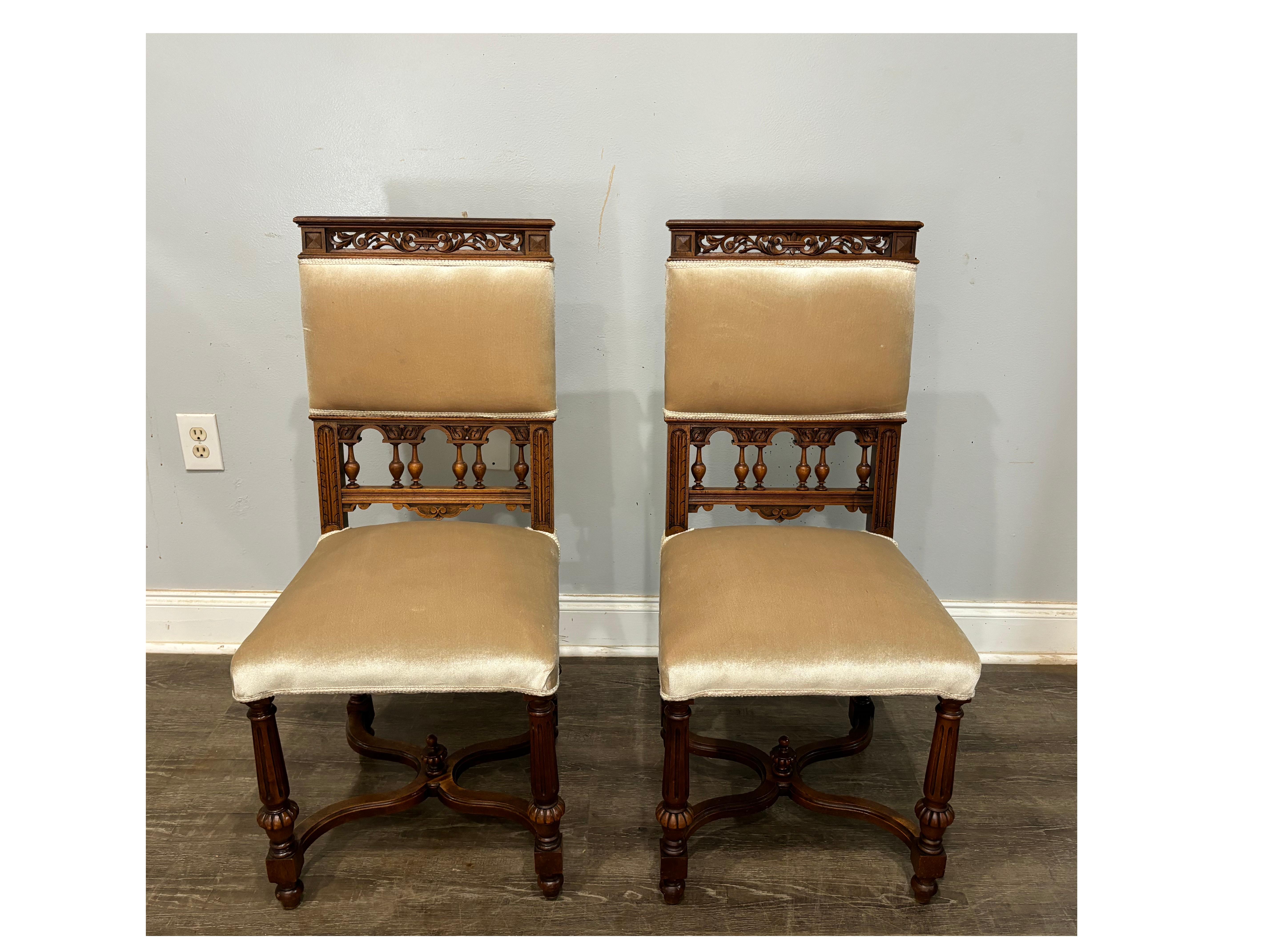 French 19th Century Dining Chairs For Sale 1