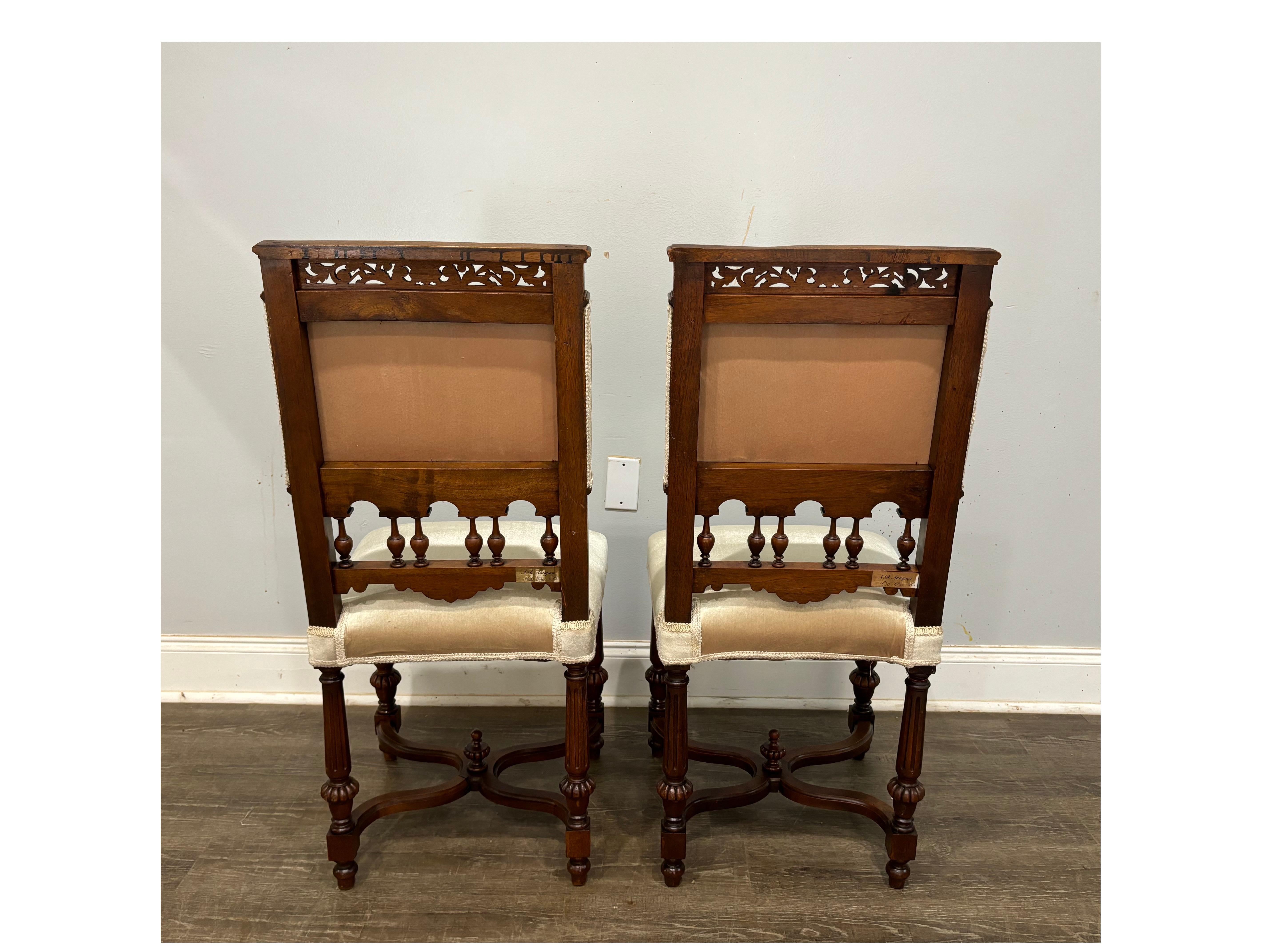 French 19th Century Dining Chairs For Sale 5