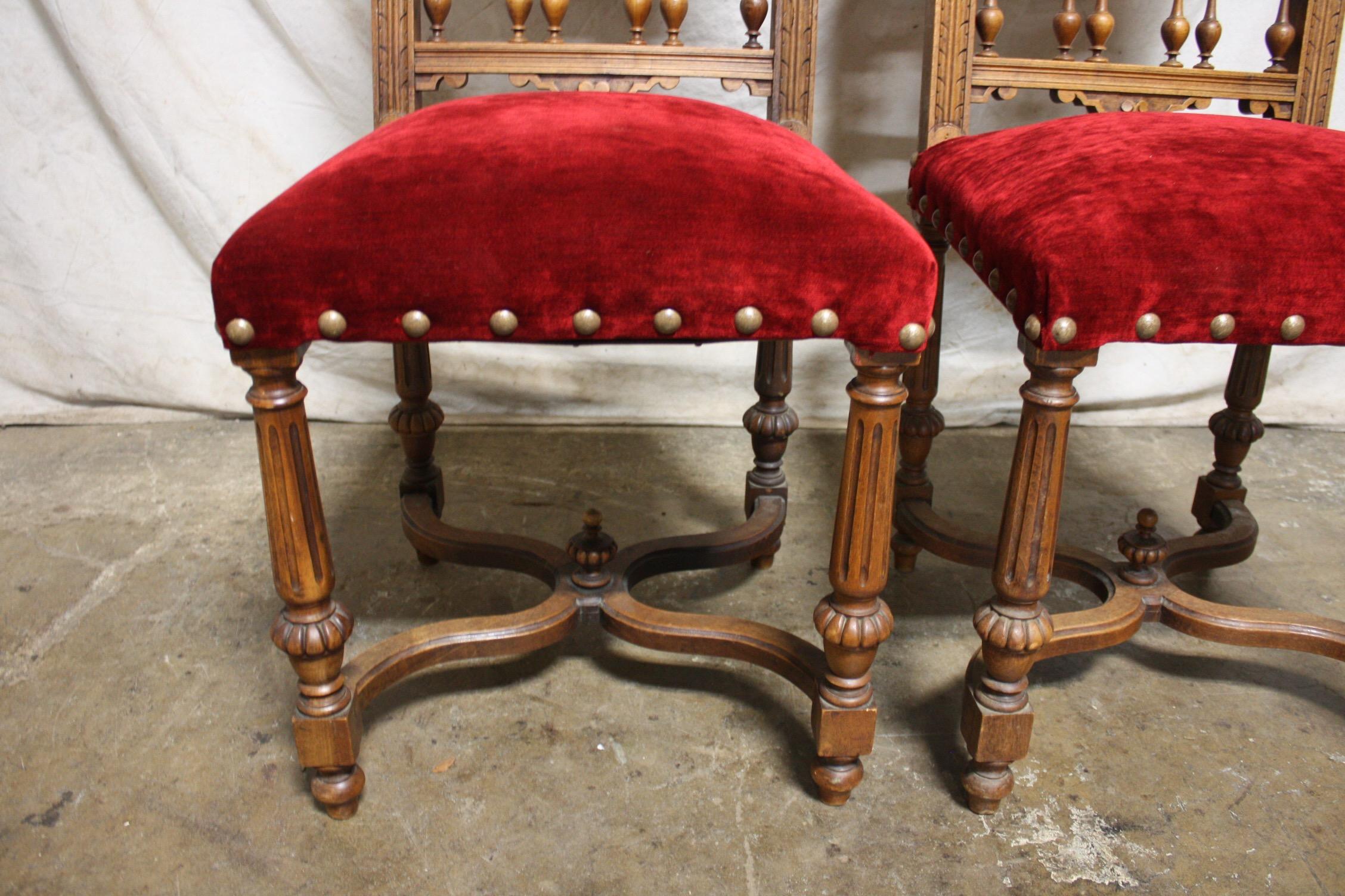 French, 19th Century, Dining Room Chairs For Sale 5