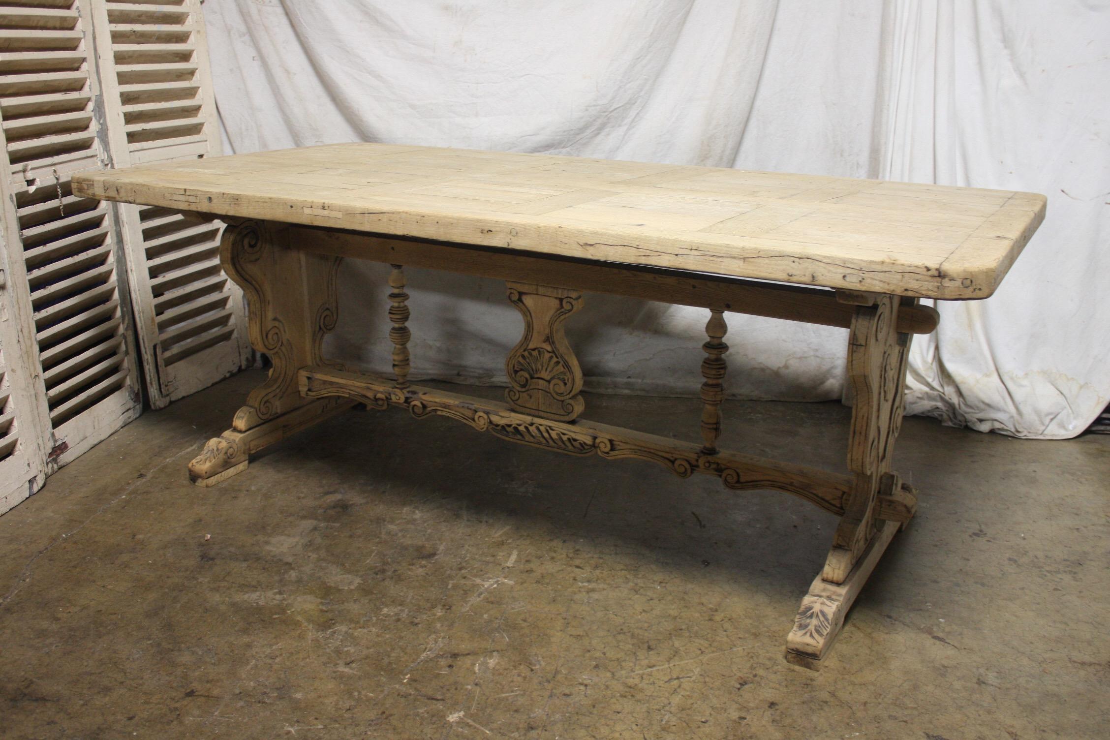 French 19th Century Dining Room Table 8