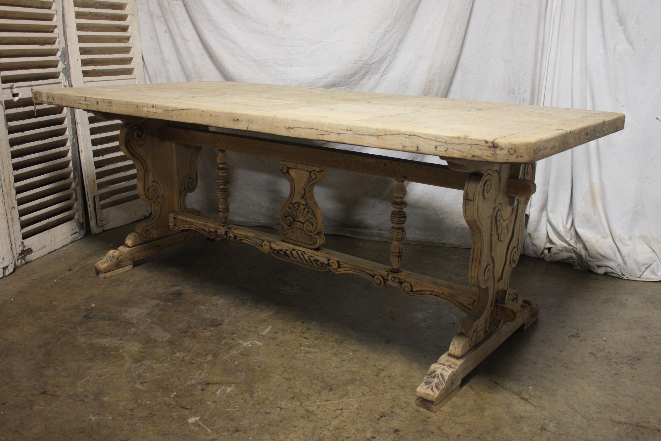 French 19th Century Dining Room Table 9