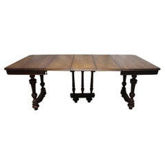 Mesa de comedor francesa del siglo XIX