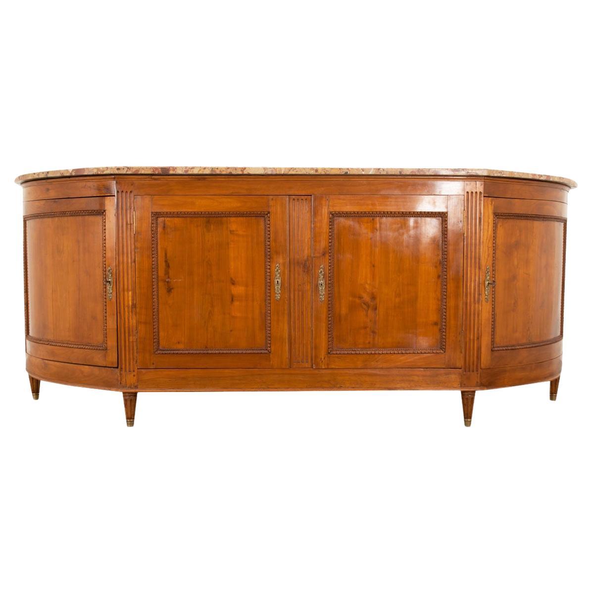 French 19th Century Directoire Fruitwood Enfilade For Sale