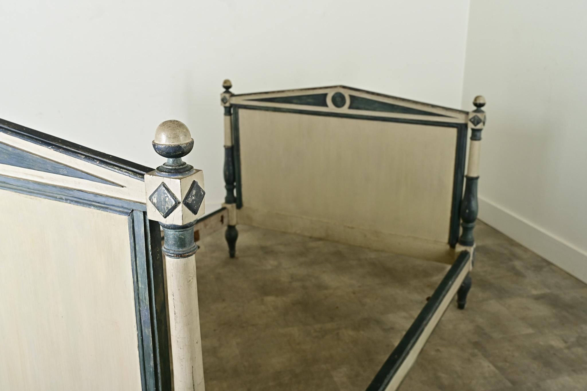 French 19th Century Directoire Bed Frame For Sale 10