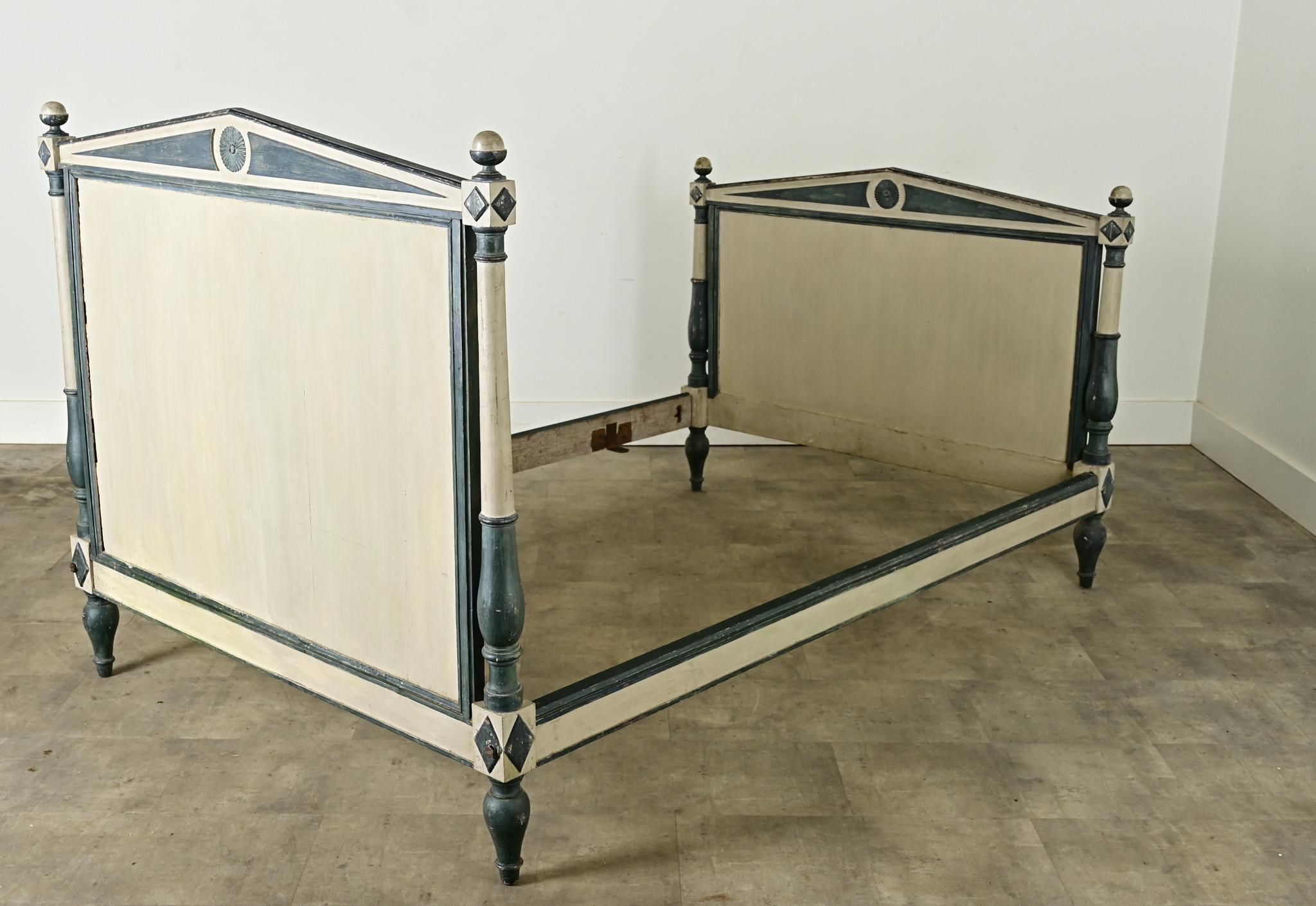 French 19th Century Directoire Bed Frame For Sale 11