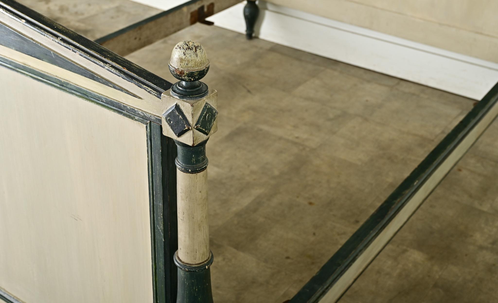 Wood French 19th Century Directoire Bed Frame For Sale