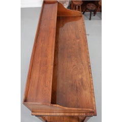 English 19th Century Mahogany Kingwood Desk