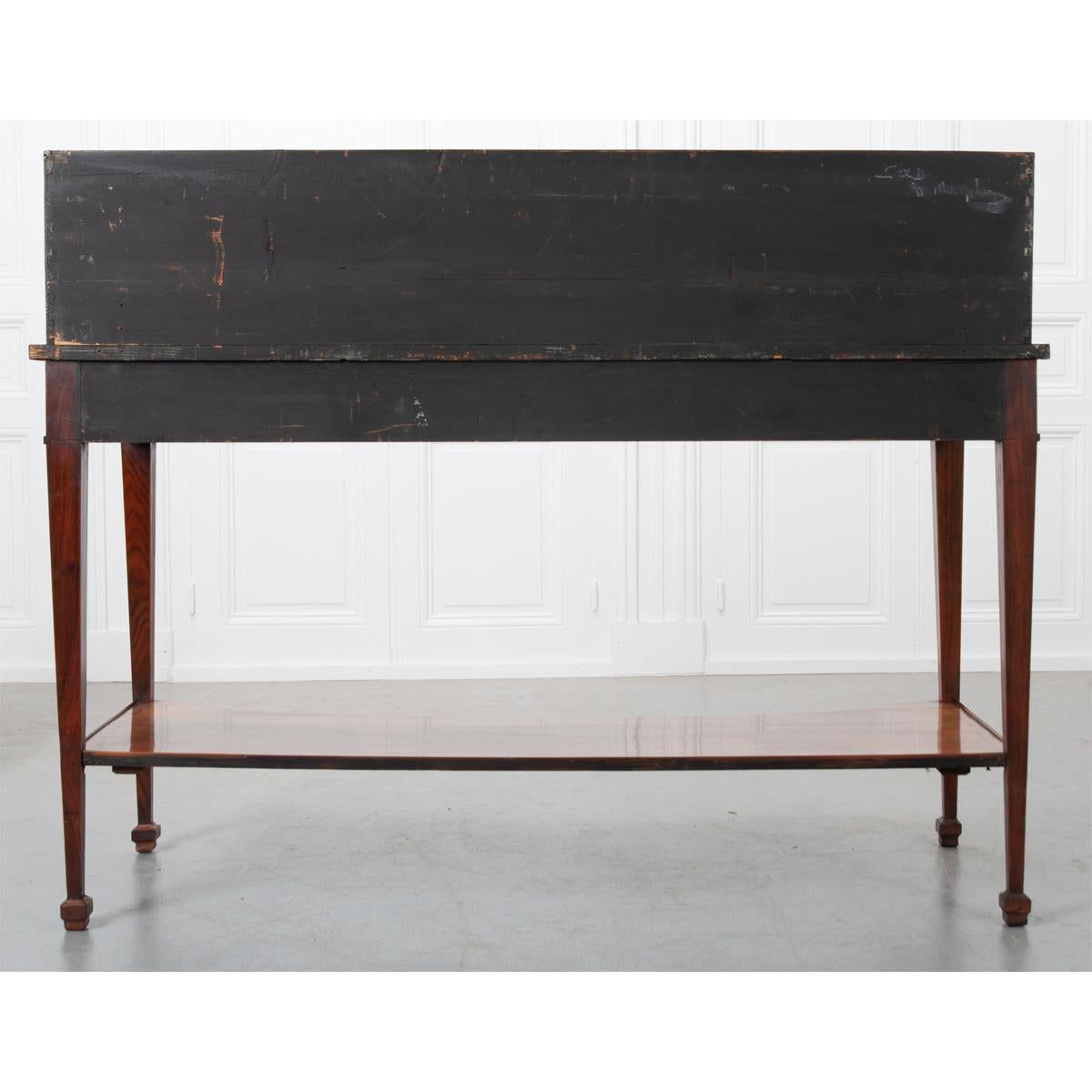 English 19th Century Mahogany Kingwood Desk For Sale 4